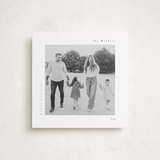 "Merry & Minimal Style" - Holiday Cards in Charcoal by Lucrecia Caporale - Front