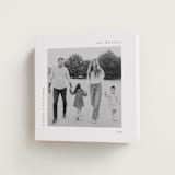 "Merry & Minimal Style" - Holiday Cards in Charcoal by Lucrecia Caporale - Folded Card