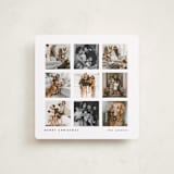 "The Keepsake Grid" - Holiday Cards in Snow by Lucrecia Caporale - Front