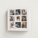 "The Keepsake Grid" - Holiday Cards in Snow by Lucrecia Caporale - Folded Card