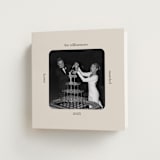 "Vintage Square" - Holiday Cards in Ivory by Beth Vassalo - Folded Card