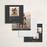 "balance center" - Holiday Cards in Snow by JoAnn Jinks - Back of Card Options