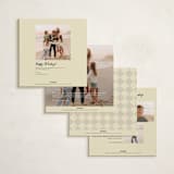 "Old is Cool Christmas" - Holiday Cards in Ink by Helena Vitto - Back of Card Options