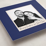 "Keepsake" - Holiday Cards in Royal Blue by Jeremy - Detail
