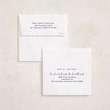"Keepsake" - Holiday Cards in Royal Blue by Jeremy - FREE Recipient Addressing
