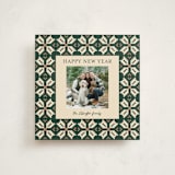 "Woven Joy" - Holiday Cards in Forest by Alisa Galitsyna - Front