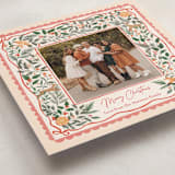 "Garden Folk" - Holiday Cards in Winter Rose by Elly - Detail