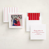"Chunky" - Holiday Cards in Candy Cane by Tamara Hilje - Assembled