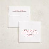 "Chunky" - Holiday Cards in Candy Cane by Tamara Hilje - FREE Recipient Addressing