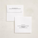 "Film Square" - Holiday Cards in Sable by Meggy Masters - FREE Recipient Addressing