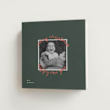"Circale" - Holiday Cards in Pine Needle by Christie Garcia - Folded Card
