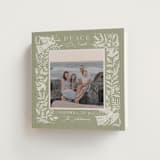 "Angels" - Holiday Cards in Olive by Elly - Folded Card