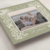 "Angels" - Holiday Cards in Olive by Elly - Detail