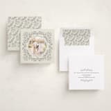 "ornate floral" - Holiday Cards in Charcoal by Jenny Millington - Assembled