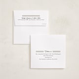 "Classic Single" - Holiday Cards in Ice by Anupama - FREE Recipient Addressing