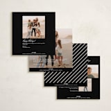 "Abounding Blessings" - Holiday Cards in Night by Danie Romrell - Back of Card Options