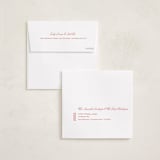 "Abounding Blessings" - Holiday Cards in Cranberry by Danie Romrell - FREE Recipient Addressing