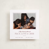 "Garlands" - Holiday Cards in Cranberry Sauce by Blustery August - Front