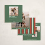"Cambridge" - Holiday Cards in Snow by Morgan Kendall - Back of Card Options