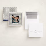 "Little Details" - Holiday Cards in Navy by Claudia Orengo - Assembled