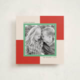 "Checkmate" - Holiday Cards in Candy Cane by Morgan Kendall - Front
