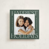 "Equilateral" - Holiday Cards in Fir by Pink House Press - Front
