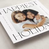 "Equilateral" - Holiday Cards in Snow by Pink House Press - Detail