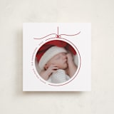"Crystal" - Holiday Cards in Snowfall by Jelena Vuletic - Front