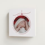 "Crystal" - Holiday Cards in Snowfall by Jelena Vuletic - Folded Card
