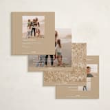 "Vintage photo" - Holiday Cards in Camel by Studio Suku - Back of Card Options