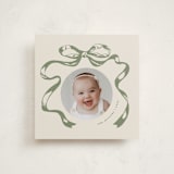 "Big Vintage Bow" - Holiday Cards in Fir by Teju Reval - Front