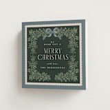 "Verdure & Voile" - Holiday Cards in Bluebell by Itsy Belle Studio - Folded Card