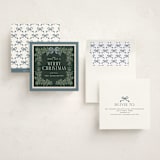 "Verdure & Voile" - Holiday Cards in Bluebell by Itsy Belle Studio - Assembled