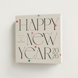 "holiday square" - Holiday Cards in Tinsel by Lori Wemple - Folded Card