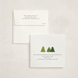"skier" - Holiday Cards in Snow by Sumak Studio - FREE Recipient Addressing