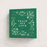 "woven wonders" - Holiday Cards in Evergreen by Anastasia Makarova - Folded Card