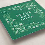 "woven wonders" - Holiday Cards in Evergreen by Anastasia Makarova - Detail