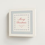 "Classic Garland" - Holiday Cards in Frost by Alston Foster - Folded Card