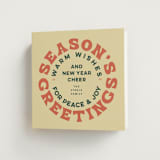 "encircled" - Holiday Cards in Mistletoe by Carrie Moradi - Folded Card