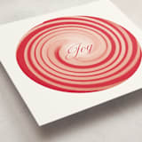 "Candyland" - Holiday Cards in Candy Cane by Gwen Bedat - Detail
