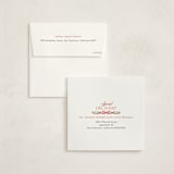 "Festive Winter" - Holiday Cards in Cherry by Elly - FREE Recipient Addressing