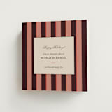 "Polo" - Holiday Cards in Rose by Megan Davis - Folded Card