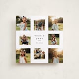 "Corner squares" - Holiday Cards in Snow by Stacey Meacham - Front