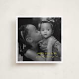 "Postcard" - Holiday Cards in Lemon by Morgan Kendall - Front