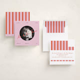 "Our Song" - Holiday Cards in Strawberry by Claudia Orengo - Assembled