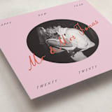 "Our Song" - Holiday Cards in Strawberry by Claudia Orengo - Detail