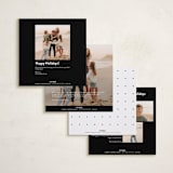 "Blank Slate" - Holiday Cards in Snow by Gwen Bedat - Back of Card Options
