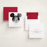 "Mickey Bauble" - Holiday Cards in Snowflake by Roopali - Assembled