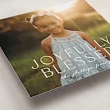 "joyfully" - Holiday Cards in Snow by Kate Ross - Detail