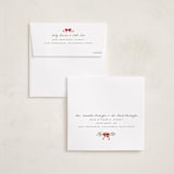 "Coastal Garland" - Holiday Cards in Winter Mint by Everett Paper Goods - FREE Recipient Addressing